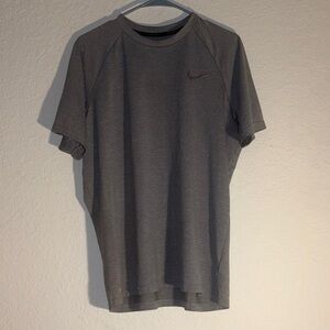 Nike Swim Men's dri-fit Charcoal Short Sleeve T-shirt